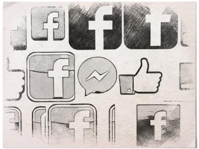 Facebook logos