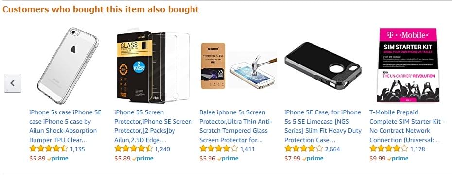 Amazon's recommendation engine